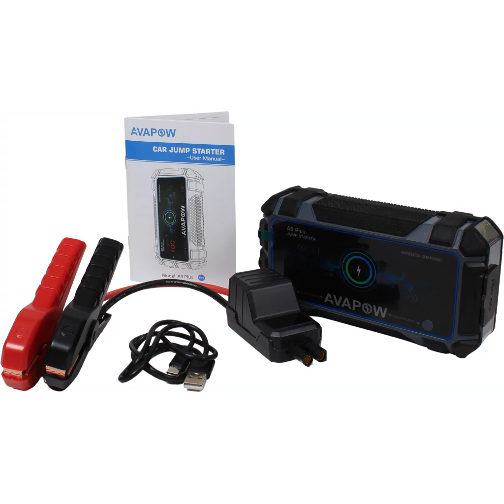 Avapow Jumpstarter A9 Plus 12V 2000 A 12000 mAh