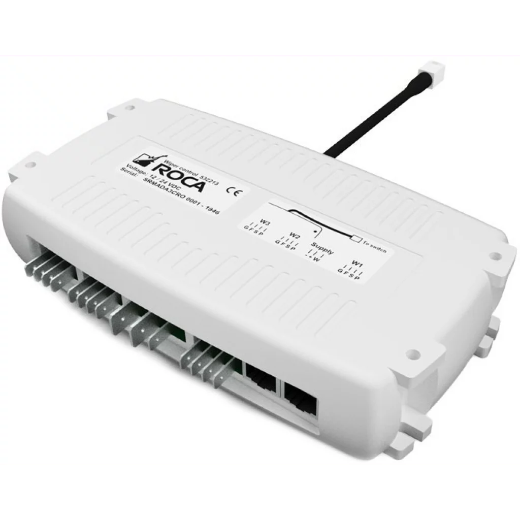 Roca Wiper Control boks opptil 2 motorer 12/24V