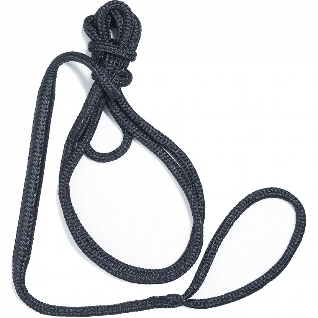 Robline Miami bryggefortøyning 6 m, 12 mm, sort