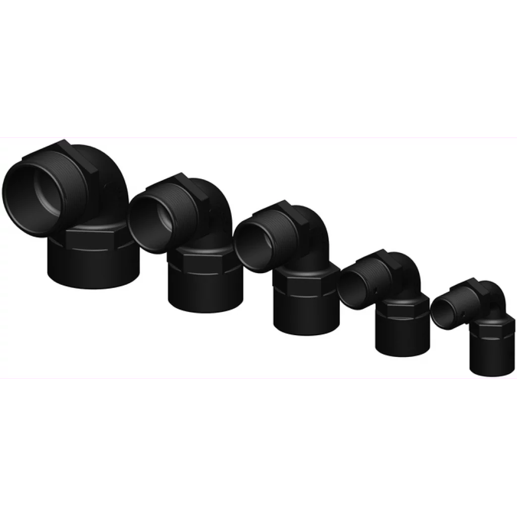 Bend innvendig/utvendig 1 1/2" BSP  kompositt