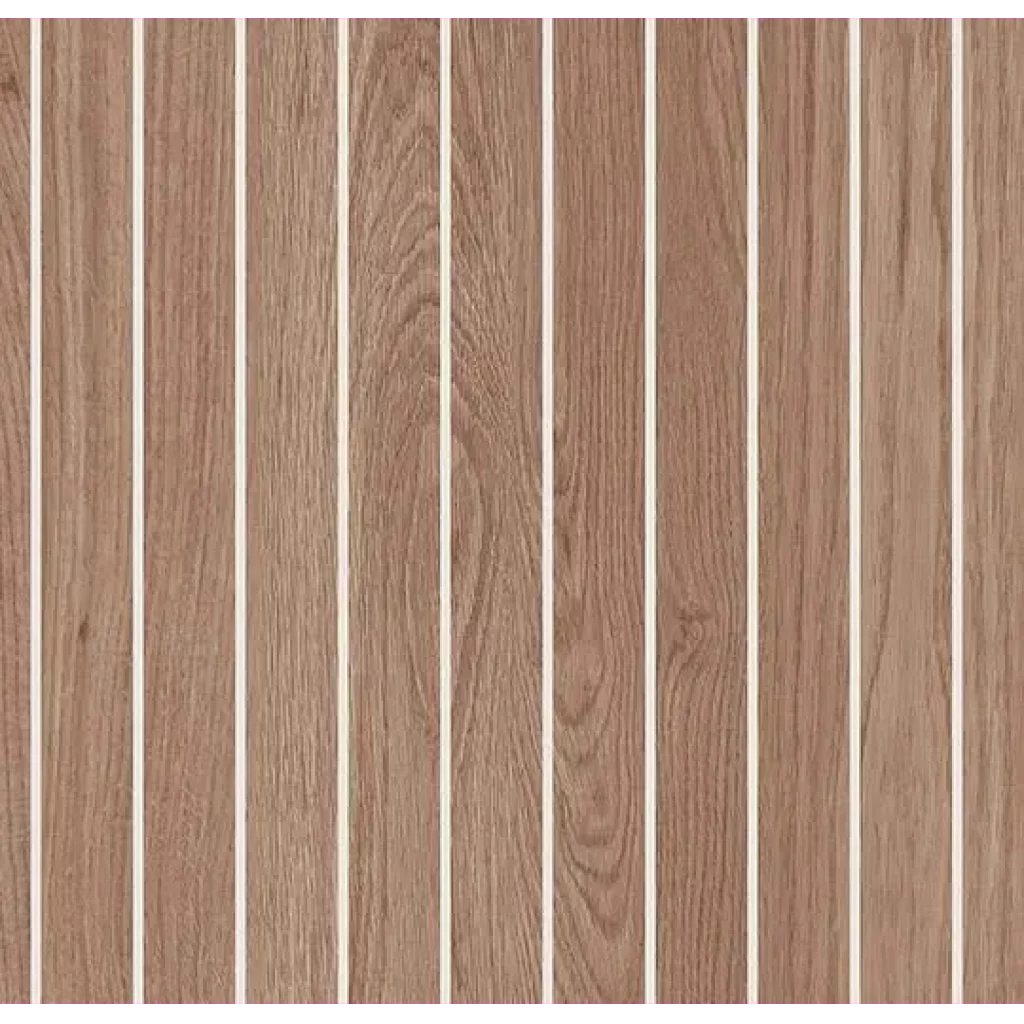 Marineteppe Teak hvit nate 2 x 5 m