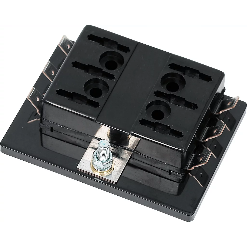 Sikringsboks for ATC-sikringer, 6 stk