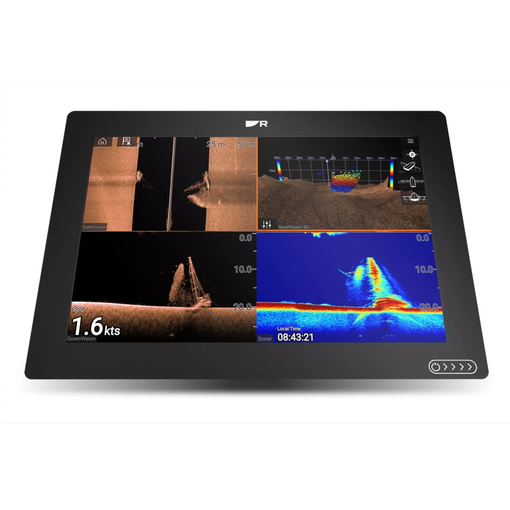 Raymarine Axiom+ 7 RV 7" kartplotter med ekkolodd, inkl. kart