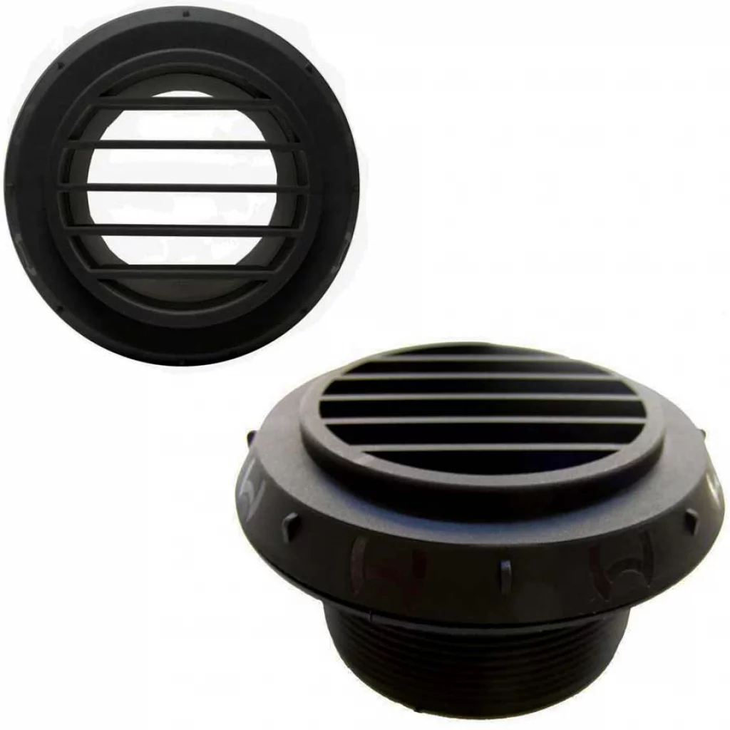 Webasto Luftuttak 90 grader Ø90 sort