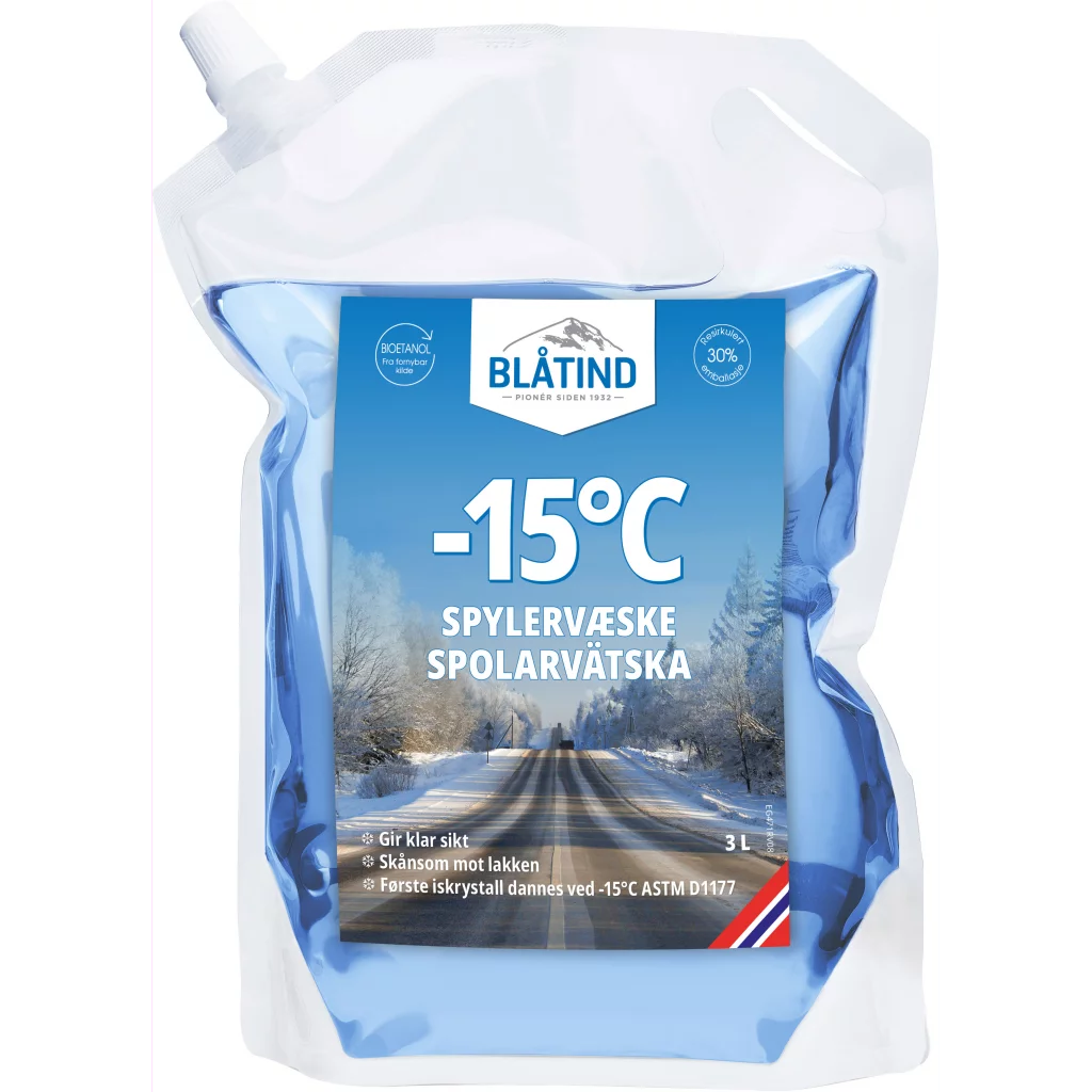 Blåtind Spylervæske 3 liter