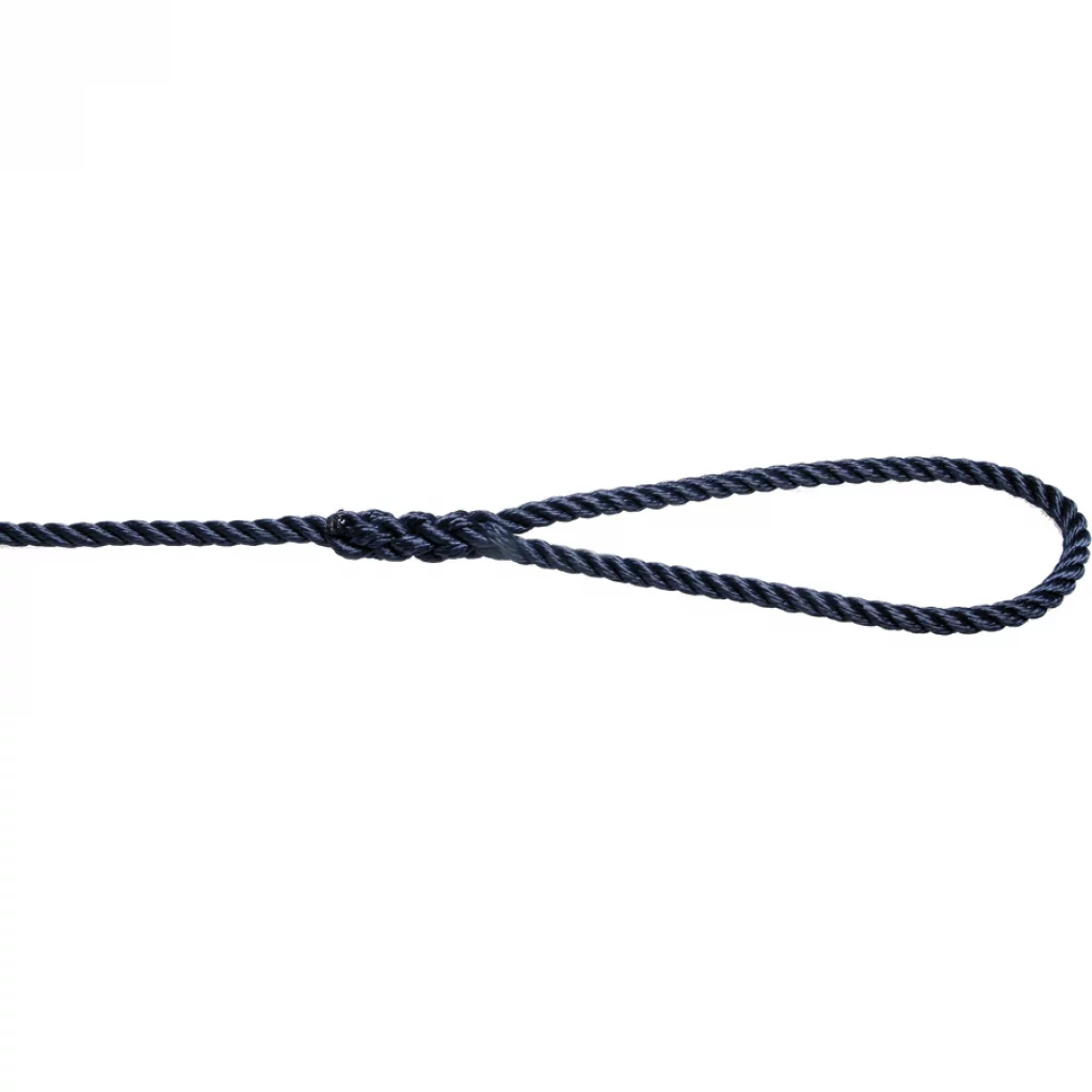 Robline Rapallo m/øye marineblå 12 mm 10 m