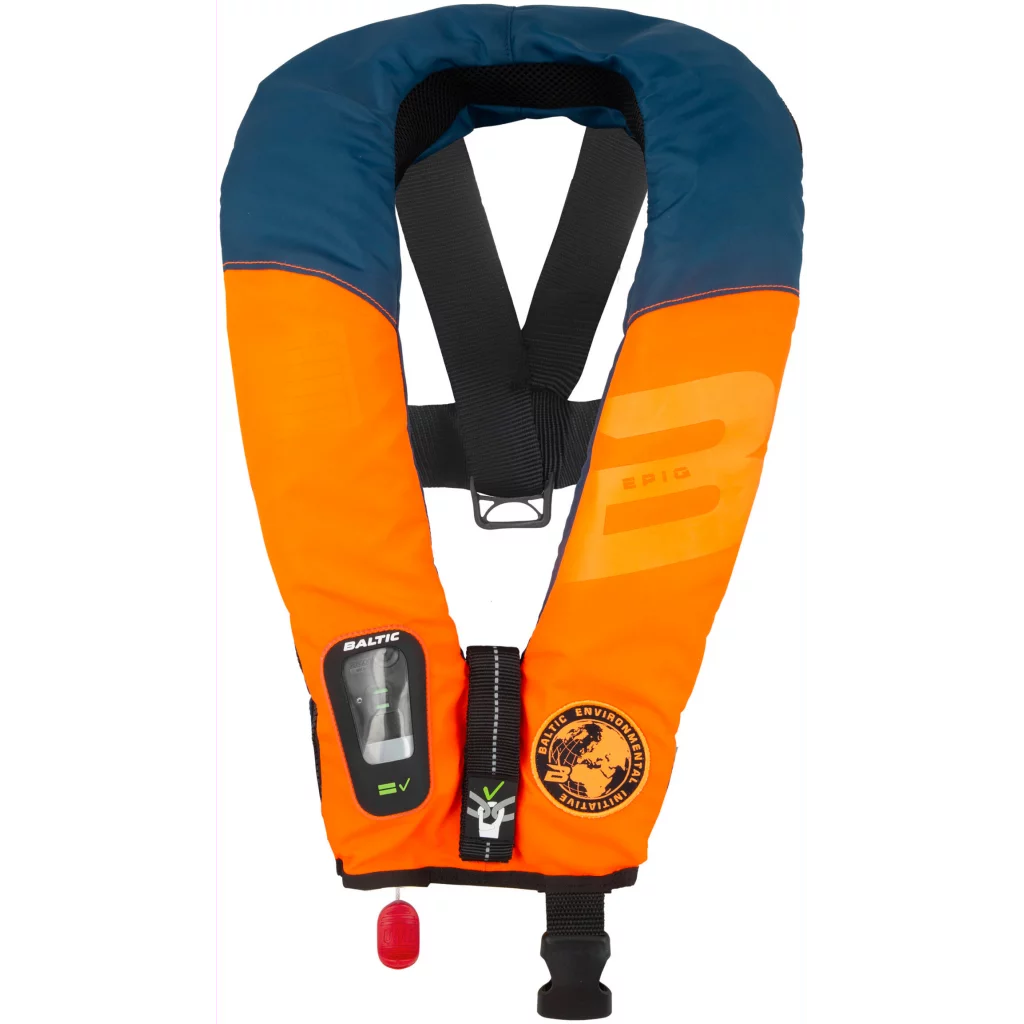 Baltic Epiq 165 E.I automatvest m/sele orange/marin
