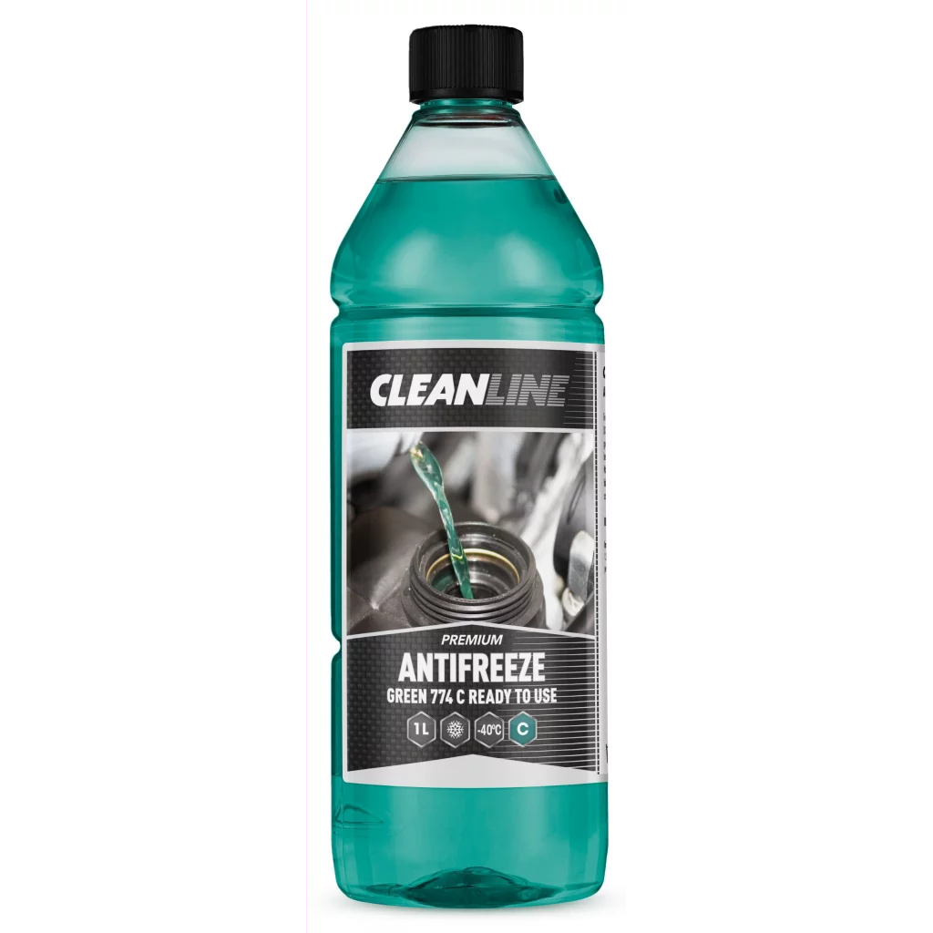 Cleanline Antifreeze Green ready to use 1 l