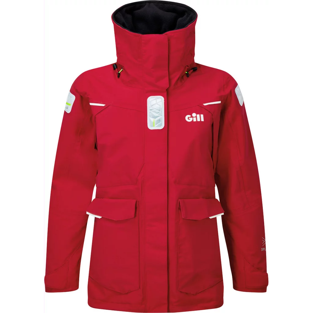 Gill OS25 Offshore Womens Jacket Red 8 (34)
