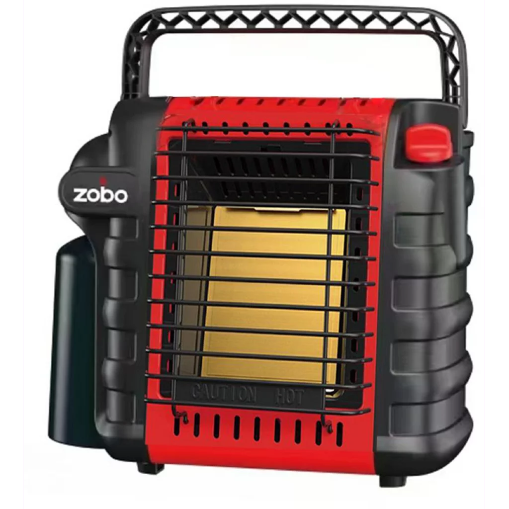 Zobo Gass varmeovn m/skrukobling 2600W