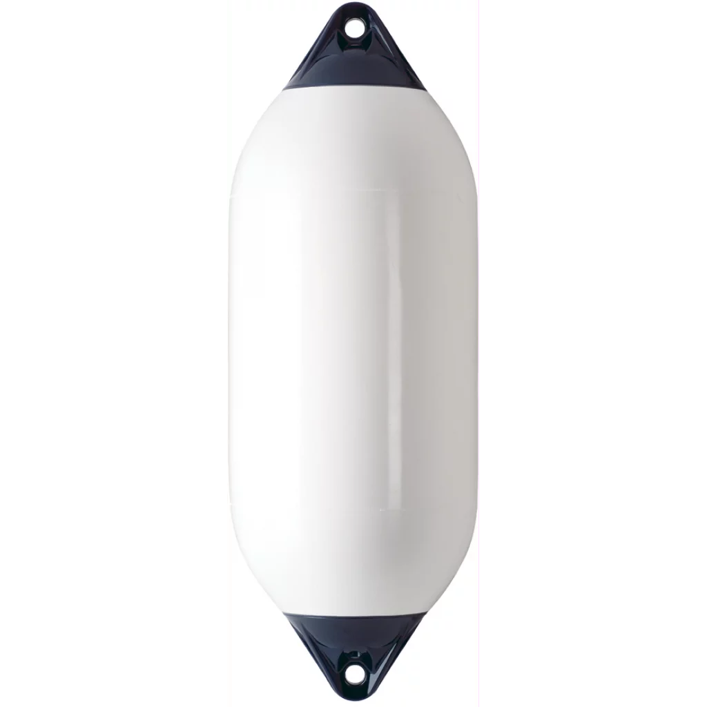 Polyform Fender F7 hvit/blå