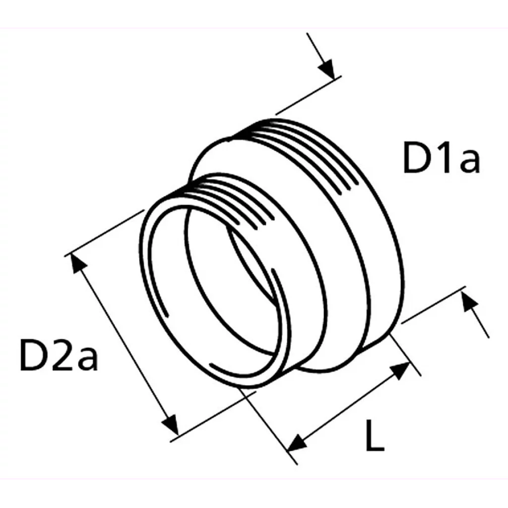 Webasto Adapter Ø60/55