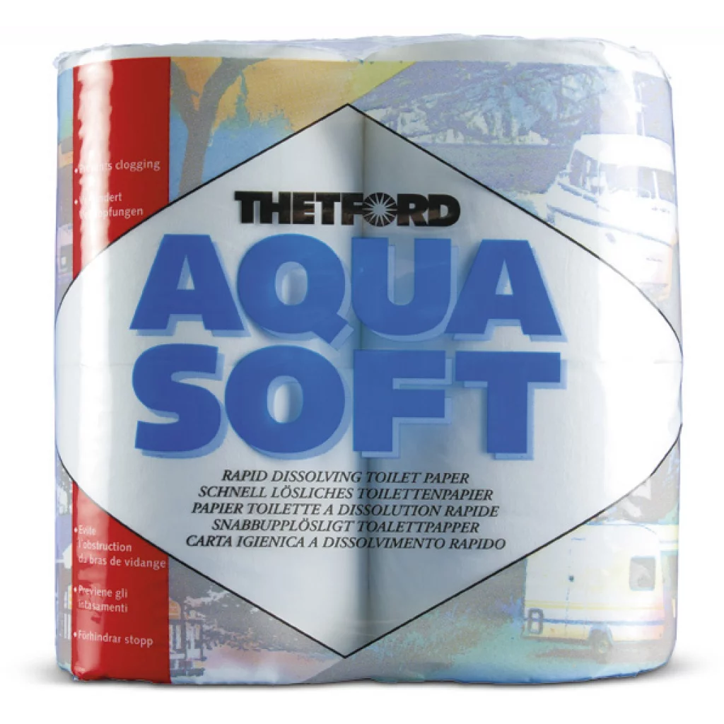 Aqua Soft toalettpapir 4 pk