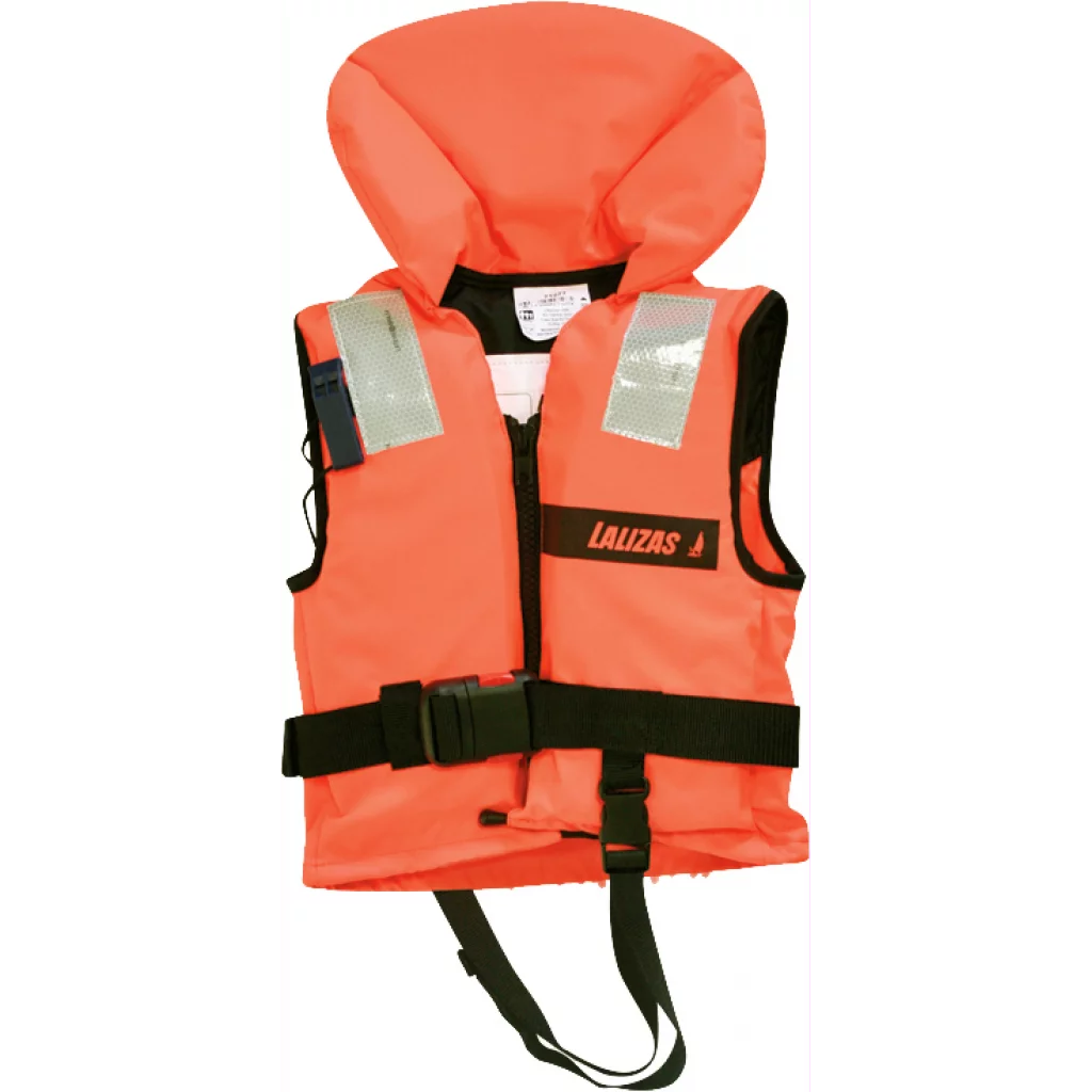 Redningsvest 100N ISO 12402-4 Orange 90+ kg