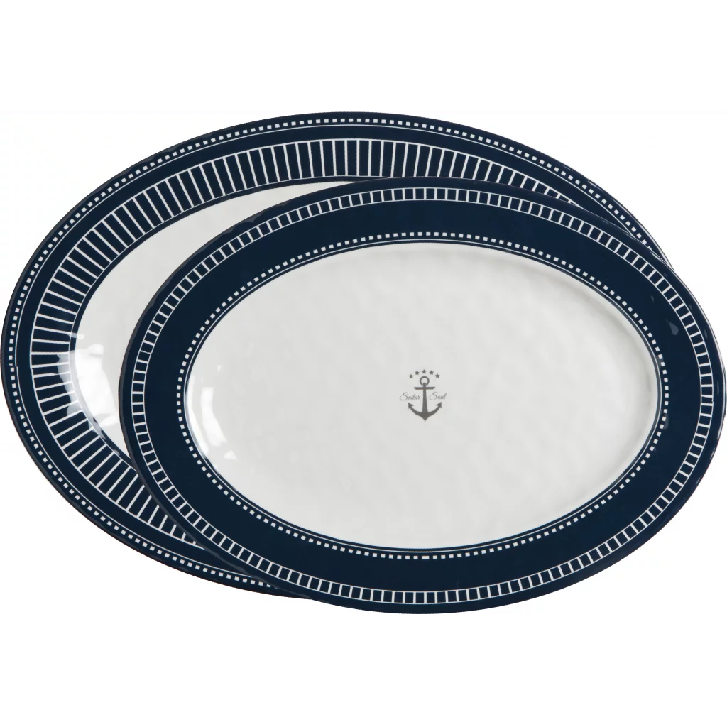 Sailor Soul Serveringsfat 41x29/35x26 2 stk
