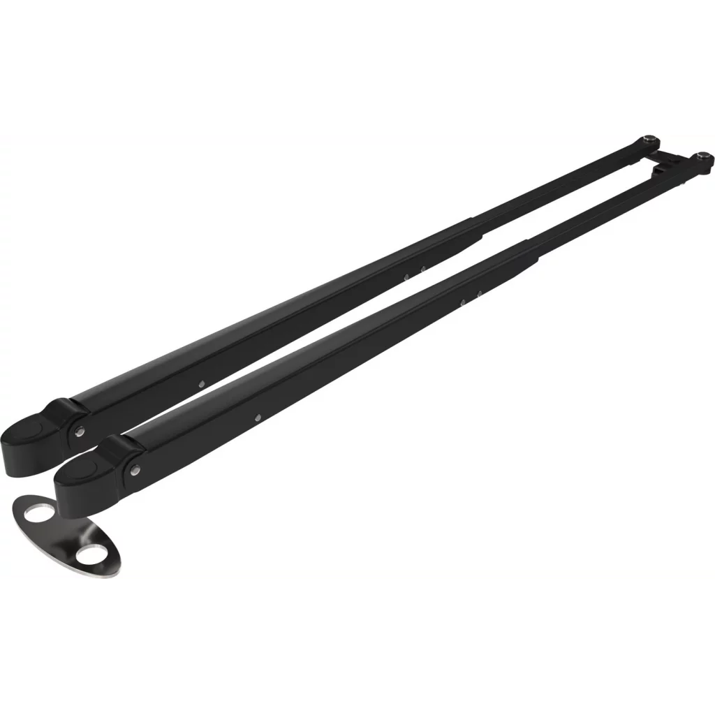 Roca W38 parallellarm toakslet sort 470-750 mm