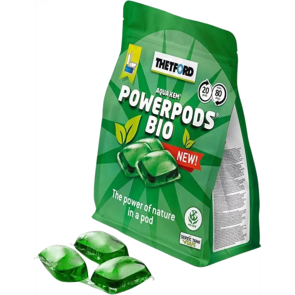 Thetford PowerPods Bio Green sanitærvæske 20 pods