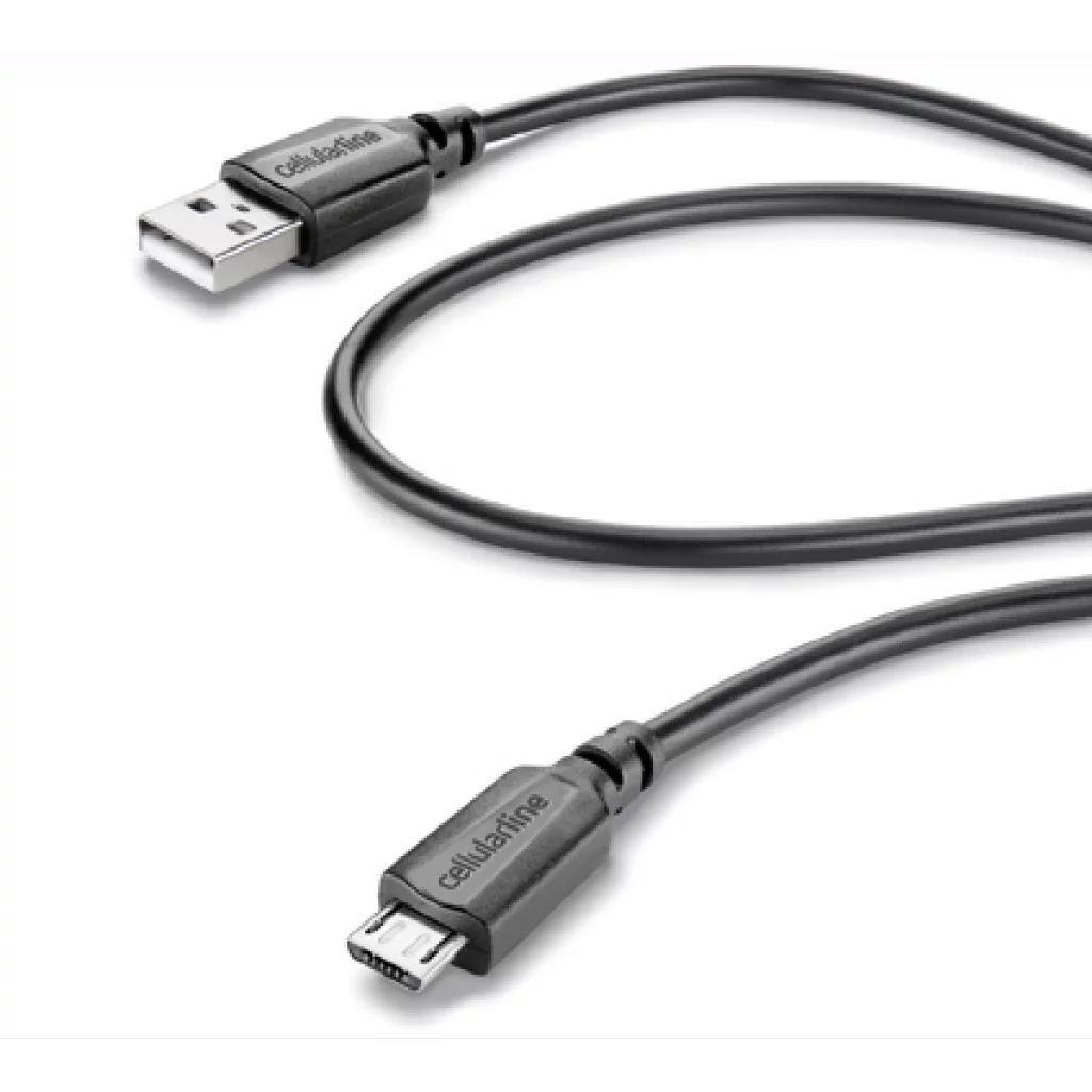 Cellularline USB-A til Micro USB kabel 1,2 m