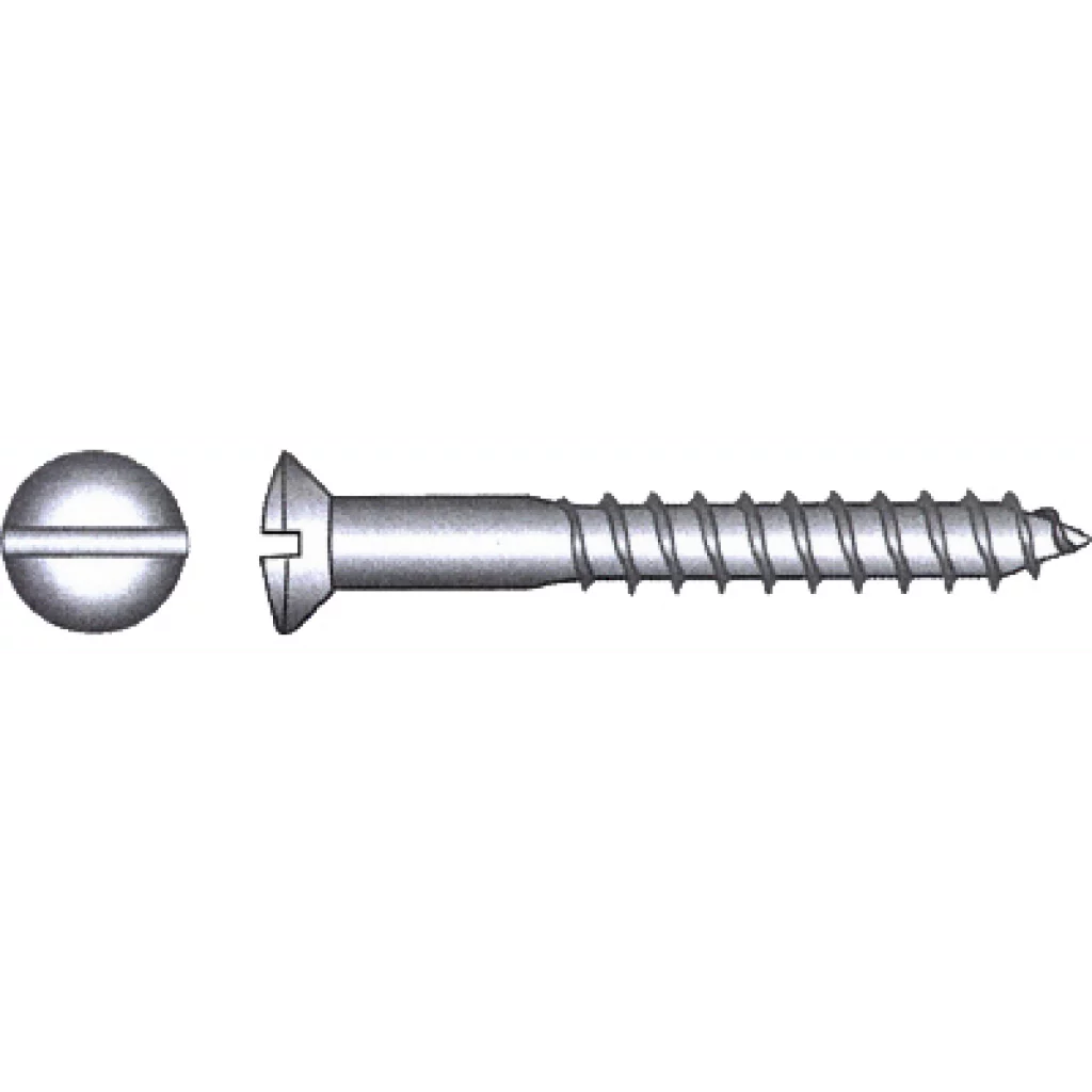 Treskrue A4 DIN 95, 6,0 x 70 mm, 2 stk