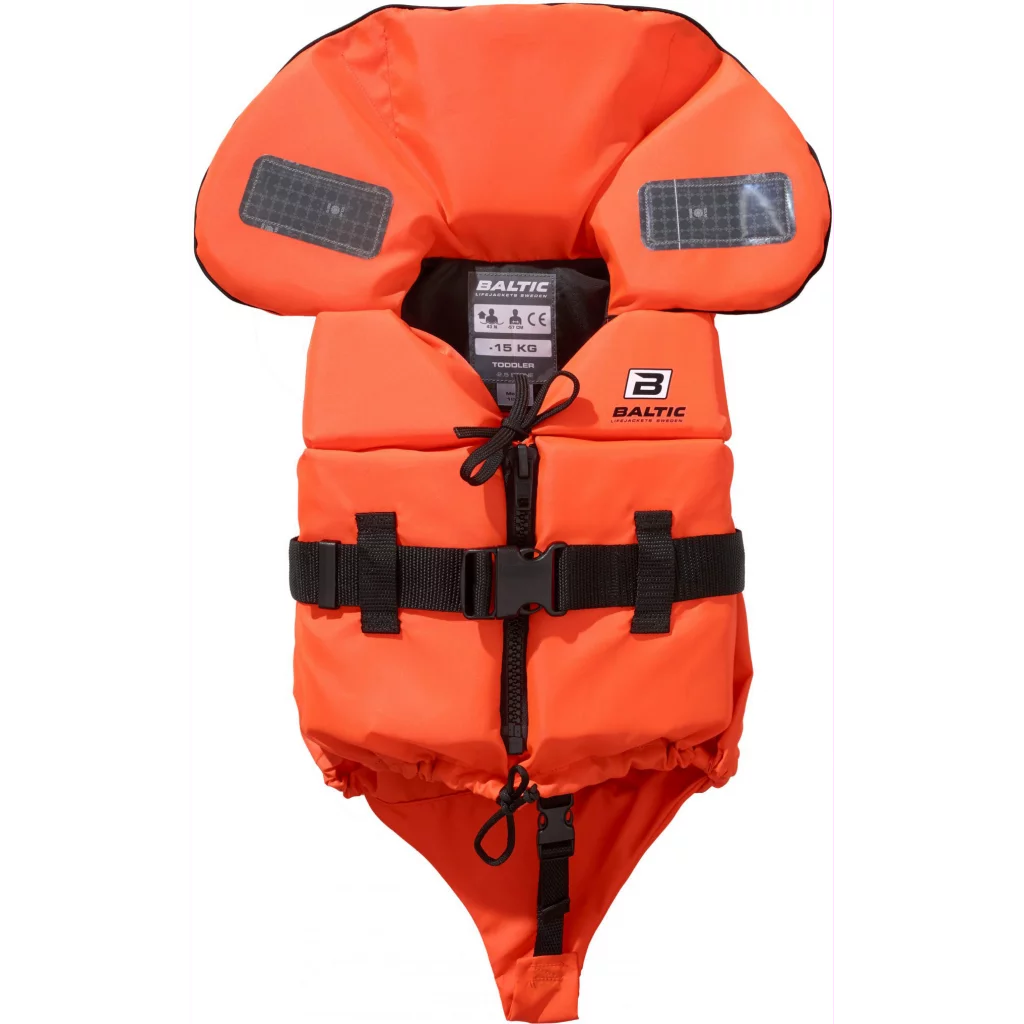 Baltic Redningsvest Split Front, orange 15-30 kg