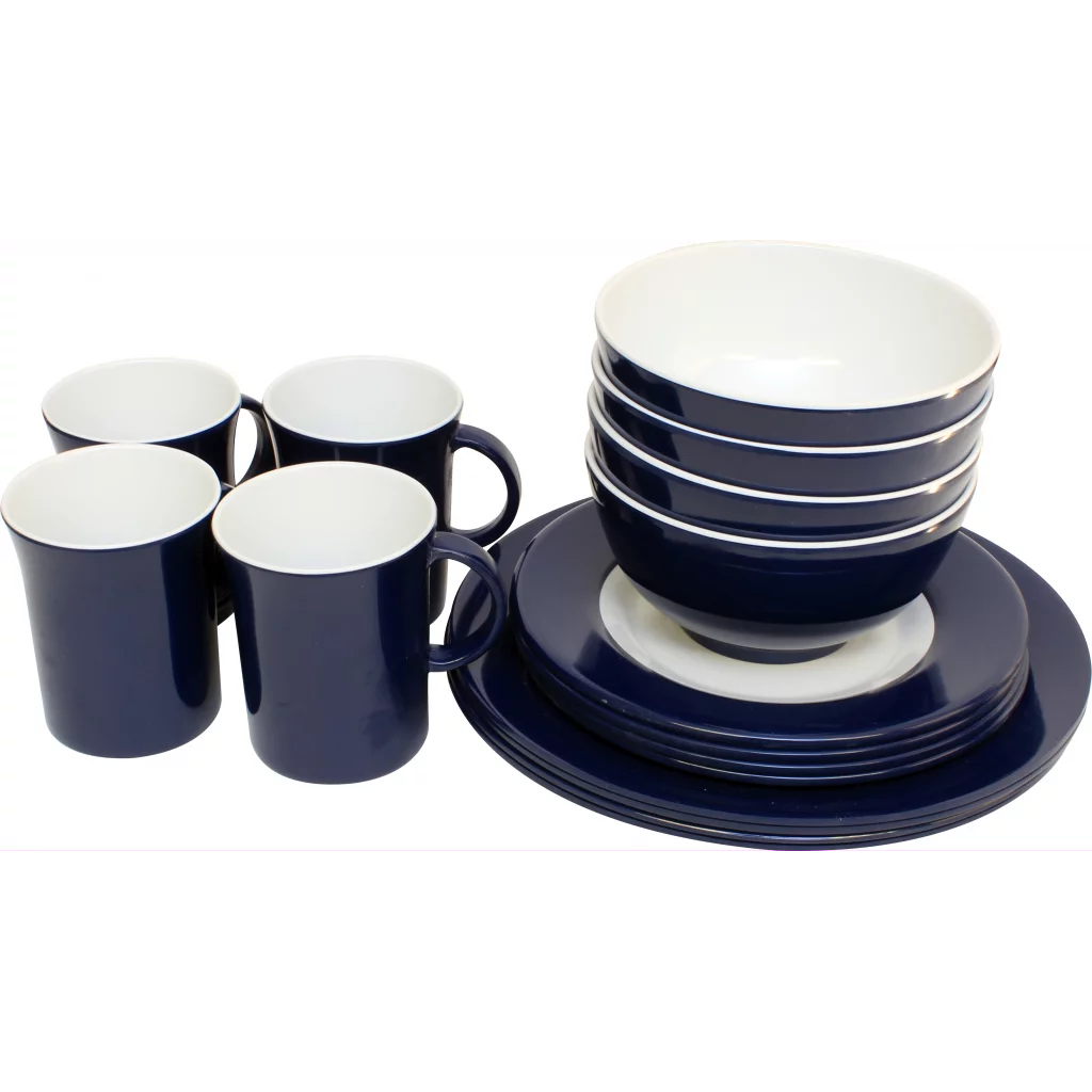 Servisepakke for 4 personer - Navy Blue