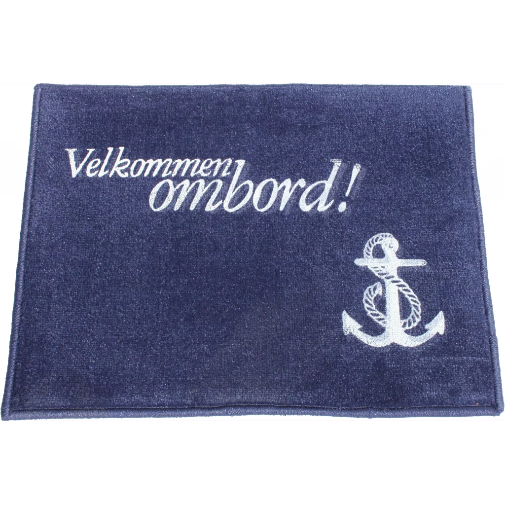 1852 Matte Velkommen ombord 61 x 45 cm