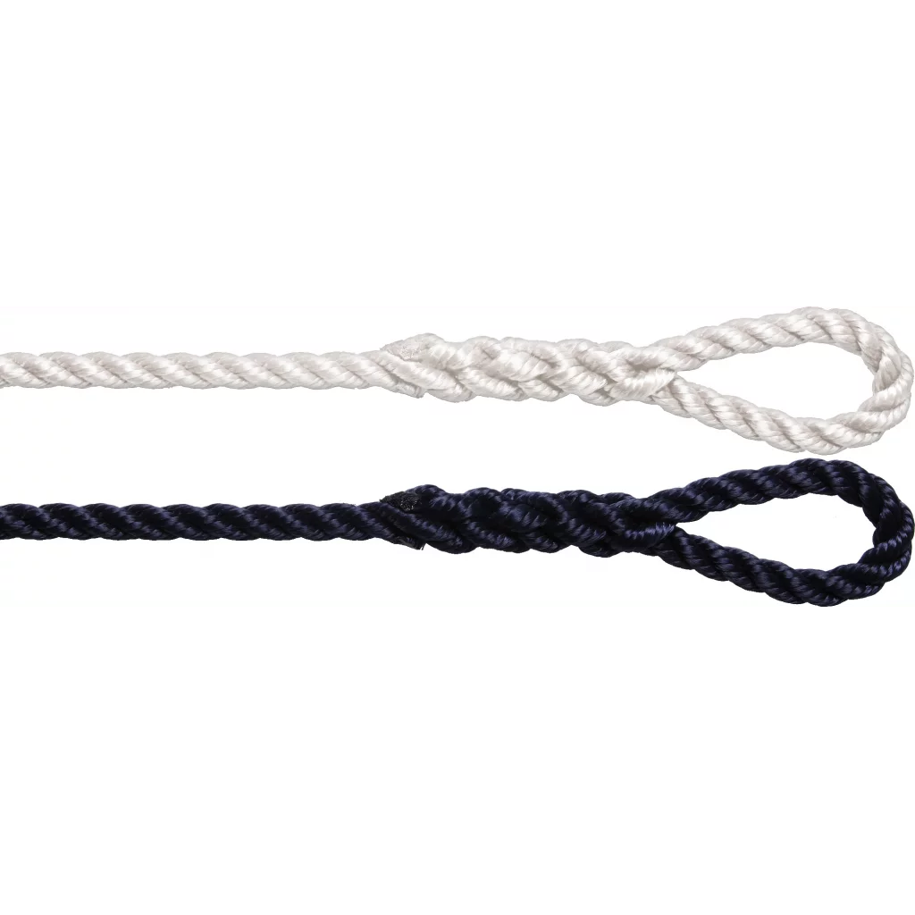 1852 3-slått fenderline 2-pk 10 mm 2 m hvit