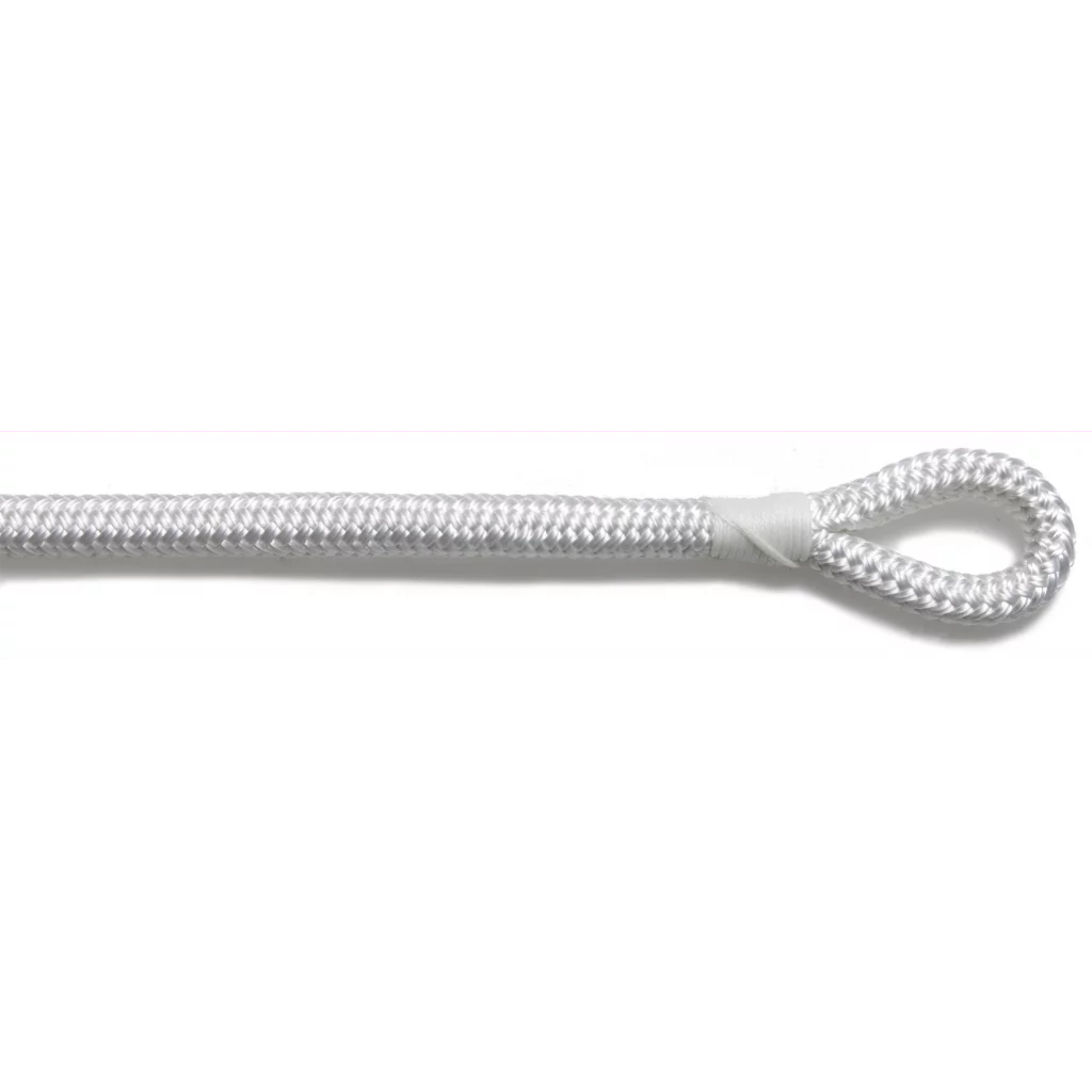 Robline Flettet fenderline 2-pk hvit 6 mm x 1,5 m