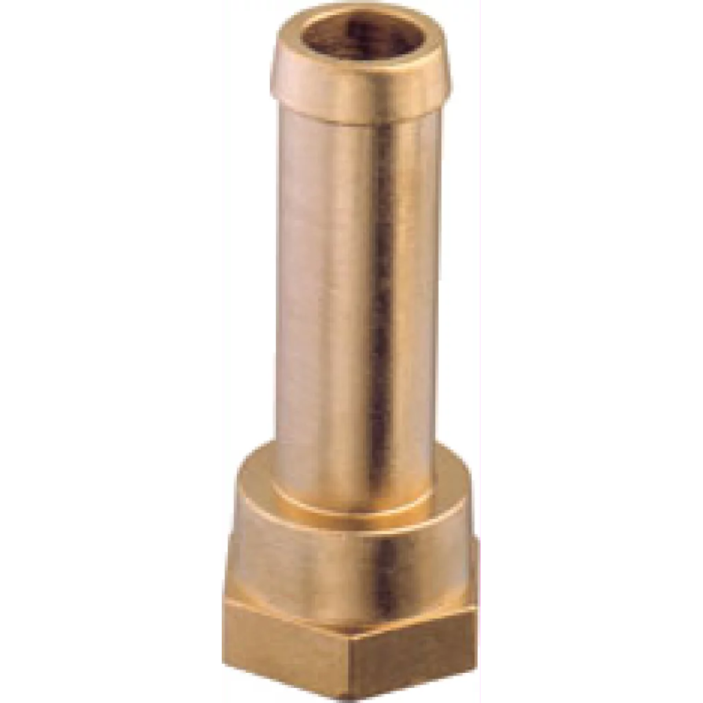 Slangekopling hun messing 3/8" innv. x 12 mm