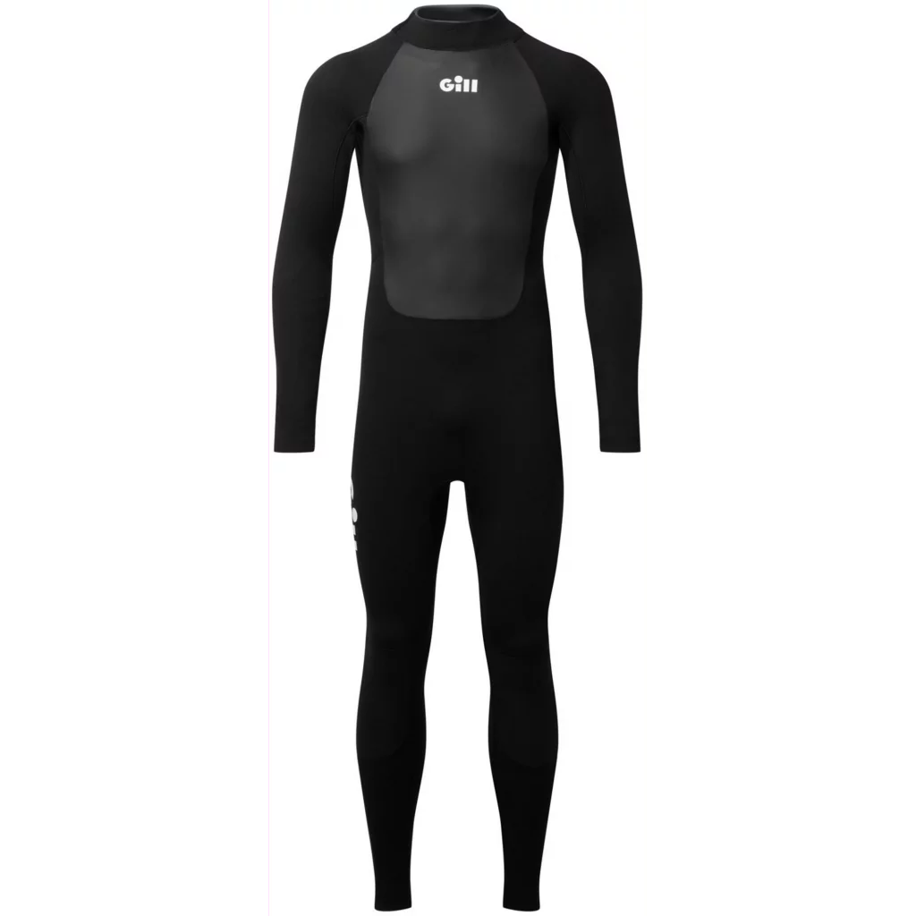 Gill Junior Pursuit Wetsuit 4/3 mm BackZip Black JXL