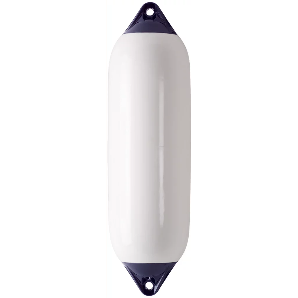 Polyform Fender F6 hvit blå topp