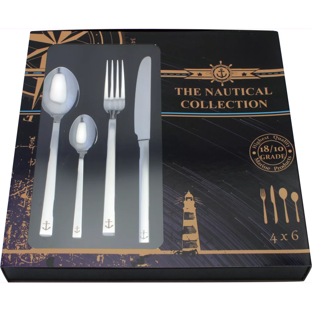 Bestikk for 6 personer - The Nautical Collection