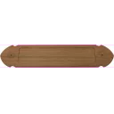 roca-navneskilt-teak-51x11x1-1-cm