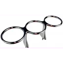 glass-flaskeholder-toppmont-m-bolt-trippel-syrefast