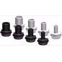 trudesign-slangestuss-til-y-ventil-32-mm-rett-sort